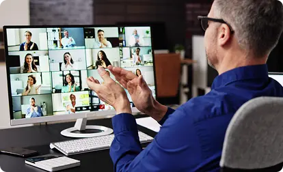 Organiza videollamadas y reuniones online fácilmente, sin necesidad de herramientas externas.